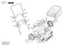 Qualcast F 016 L80 644 FOLBATE EASY 300 Lawnmower FOLBATEEASY300 Spare Parts